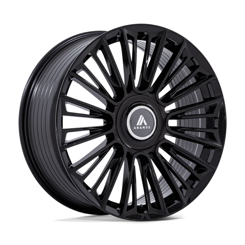 24 Inch Black Wheels Asanti Premier Ford F150 Expedition Lincoln Navigator 6x135 - Imagem 3 de 4