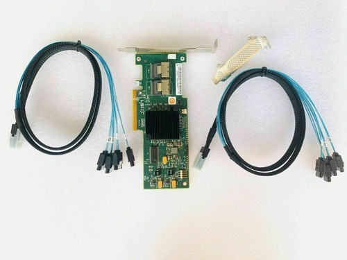 LSI 9220-8i 6 Gbit/s SAS HBA FW:P20 9211-8i mode informatique ZFS FreeNAS unRAID 2* SFF SATA - Photo 2/5