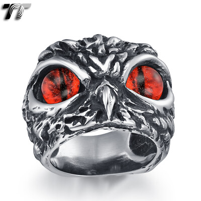 Anello Uomo/Donna In Acciaio Inox 316L – Argento, Taglie 8-12, Stile Punk