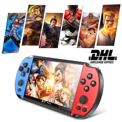 DE 8GB Handheld Retro Spielkonsole 3000 Spiele MP4 HD 4,3'' Video Player