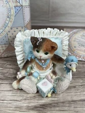 Enesco Calico Kittens 1995 “Hello Little One" #129410 Reg#6C5/460 EUC