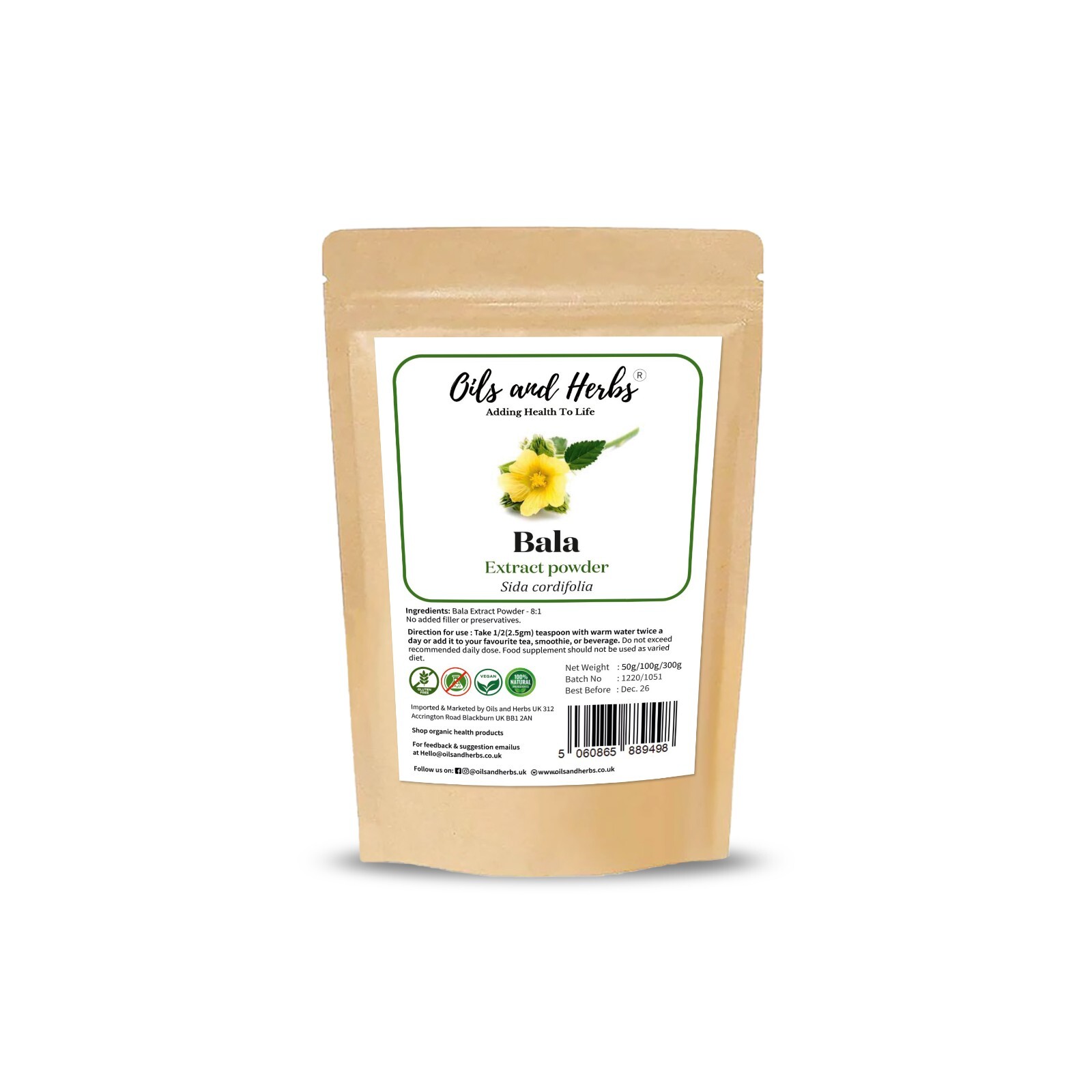 Bala Extract Powder 8:1 (Sida cordifolia) | eBay