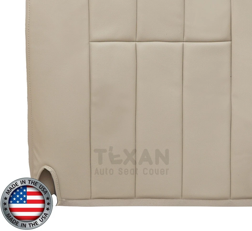 Passenger Bottom Leather Seat Cover Tan fits 2007, 2008 Mercury Grand Marquis LS - Image 4 of 4