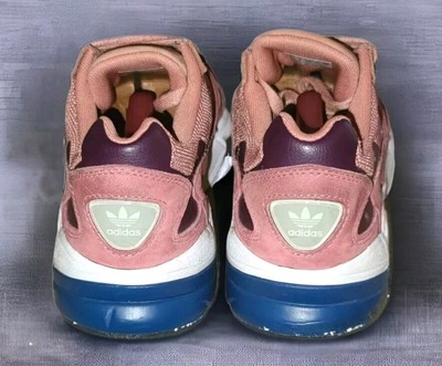 adidas falcon w raw pink & dark blue