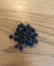 100 Stück Lego Technic Gumminoppen Befestigung schwarz änhl. 24375  6139223 