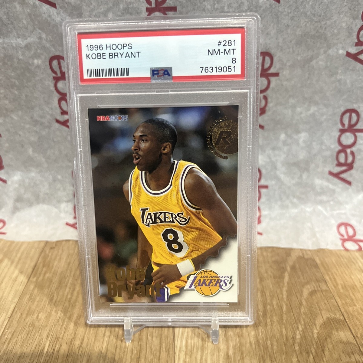 1996-97 FLAIR SHOWCASE コービーブライアント RC HOF PSA 8』Kobe Bryant Lakers rookie 1996 - 1997 Flair Showcase