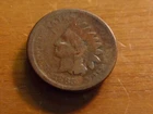 1865 Indian Head Cent Some Blemishes Good Details SKU# 28246