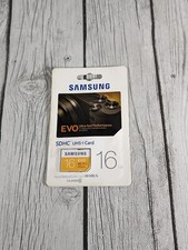 BRAND NEW Samsung 16GB EVO Class 10 SDHC Uhs-i Card up to 48MB/s