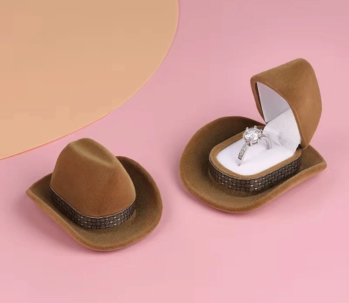 Cowboy hat hotsell proposal box