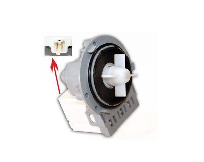 Ablaufpumpe (flach oben drehen): Askoll M109/M113/EWF1230 Universal