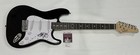 ALDO NOVA SIGNED BLACK ELECTRIC GUITAR FANTASY ROCK LEGEND JSA COA — photo 1