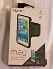 iHome Mag Sport Armband iPhone 6 / 6s Magnetic Attachment Running Black NEW