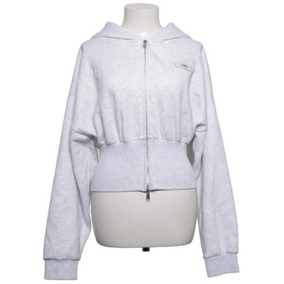 Kaiia, Kapuzenpullover, Größe: 38, Grau, Baumwolle/Polyester, Einfarbig #KlB