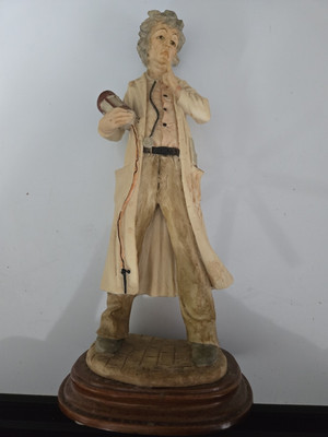 A. Santini ITALIAN Art Deco DOCTOR SCULPTURE | eBay
