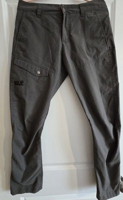 NWOT Jack Wolfskin Organic Men's Gray Pants  Regular Size M