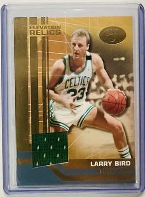 2007-08 Bowman Elevation Larry Bird Relic Jersey /79 #ER-LB Celtics Hall of Fame