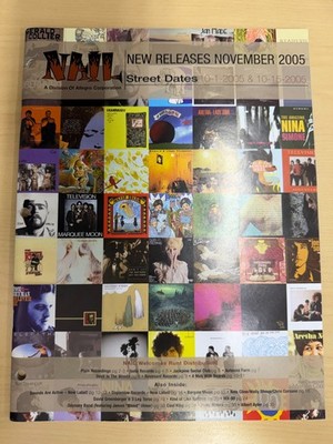 NAIL Distribution music catalog New Releases (Nov. 2005)