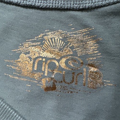 Rip curl Medium Ladies Long Sleeve Grey Top UK 10 12 - Picture 5 of 9