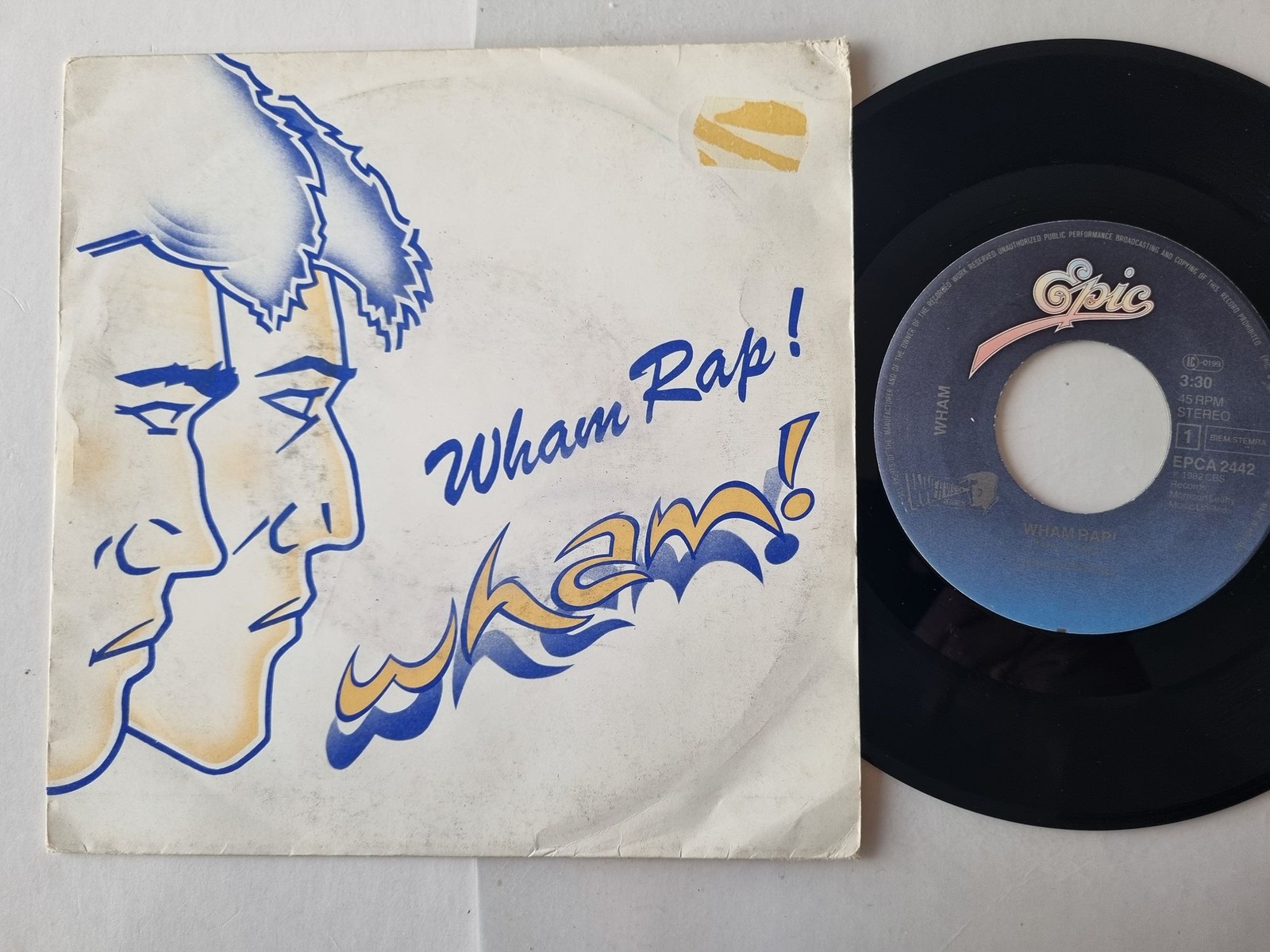 Wham!/ George Michael - Wham Rap! 7'' Vinyl Holland