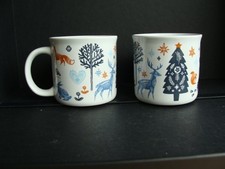 Mugs neufs décor hivernal