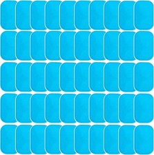 Abs Gel Pads, 50pcs Muscle Stimulator Pads Replacement for Ultimate Muscle Ems T