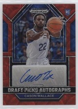 2023 Panini Prizm Draft Picks Choice Red 28/40 Cason Wallace #DPA-CWL Auto pe8