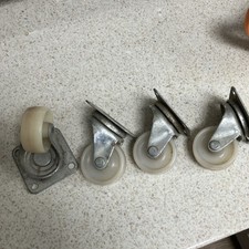 Kółka Flexello, Made in England, x4 vintage, koła 40mm. Obrotowy