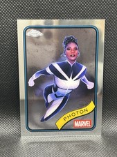 2025 Topps Chrome Marvel Photon #24 Monica Rambeau Base Card