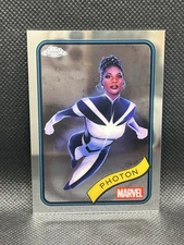 2025 Topps Chrome Marvel Photon #24 Monica Rambeau Base Card