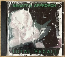 Negative Approach - Total Recall (CD, 1994) Hardcore Punk Touch & Go Records
