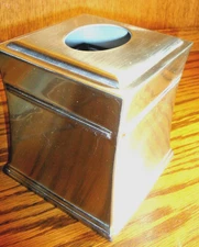 Bed Bath & Beyond Steel Tissue Holder- Heavy High Quality Bathroom Accessory 649