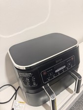 Ninja Foodi Dual Zone Digital Air Fryer, 2 Drawers, 7.6L, Black AF300UK
