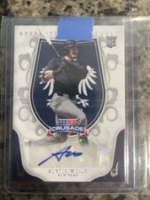 AUSTIN WELLS 2024 Panini Crusade APPRENTICE SIGNATURES AUTO RC  New York Yankees