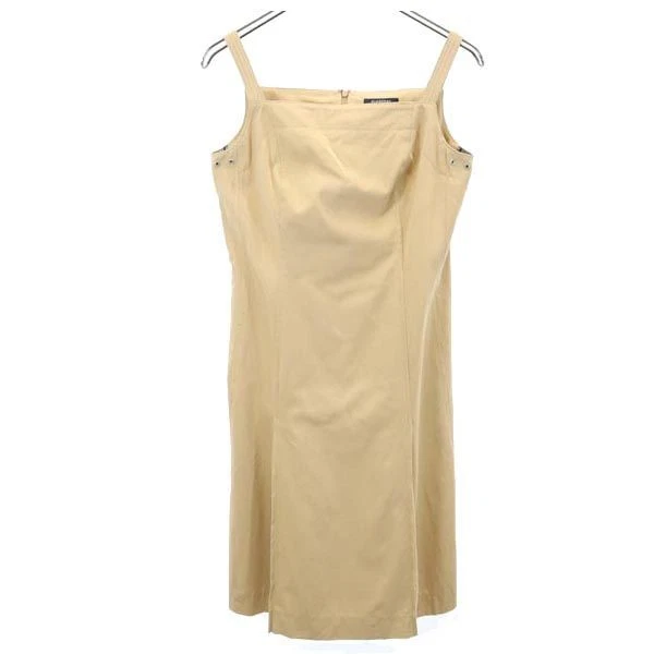 Gonna maglione Burberry beige 38 donna usata zip posteriore gonna casual