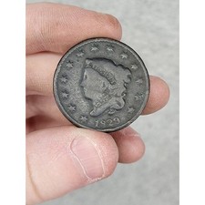 1829 Matron Head Large Cent United States One Cent Copper Coin Antique US