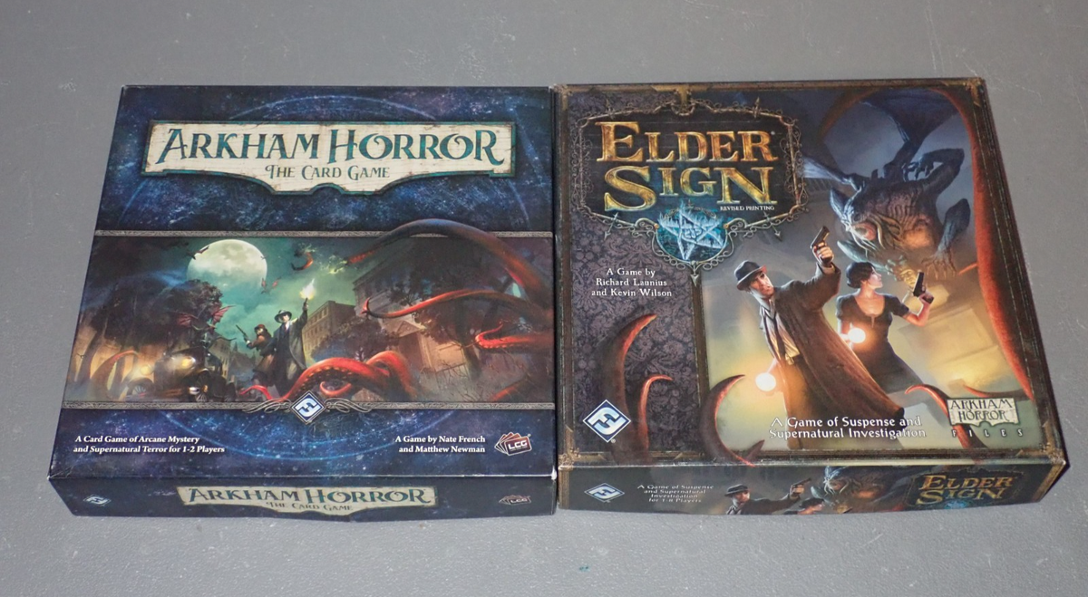 arkham horror card game price Arkham Horror The Card Game + Elder Sign Arkham Files