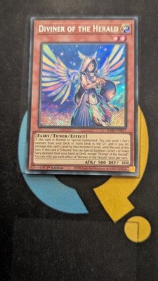 RA05-DE017 Wahrsager des Herolds Secret Rare 1. Auflage YuGiOh