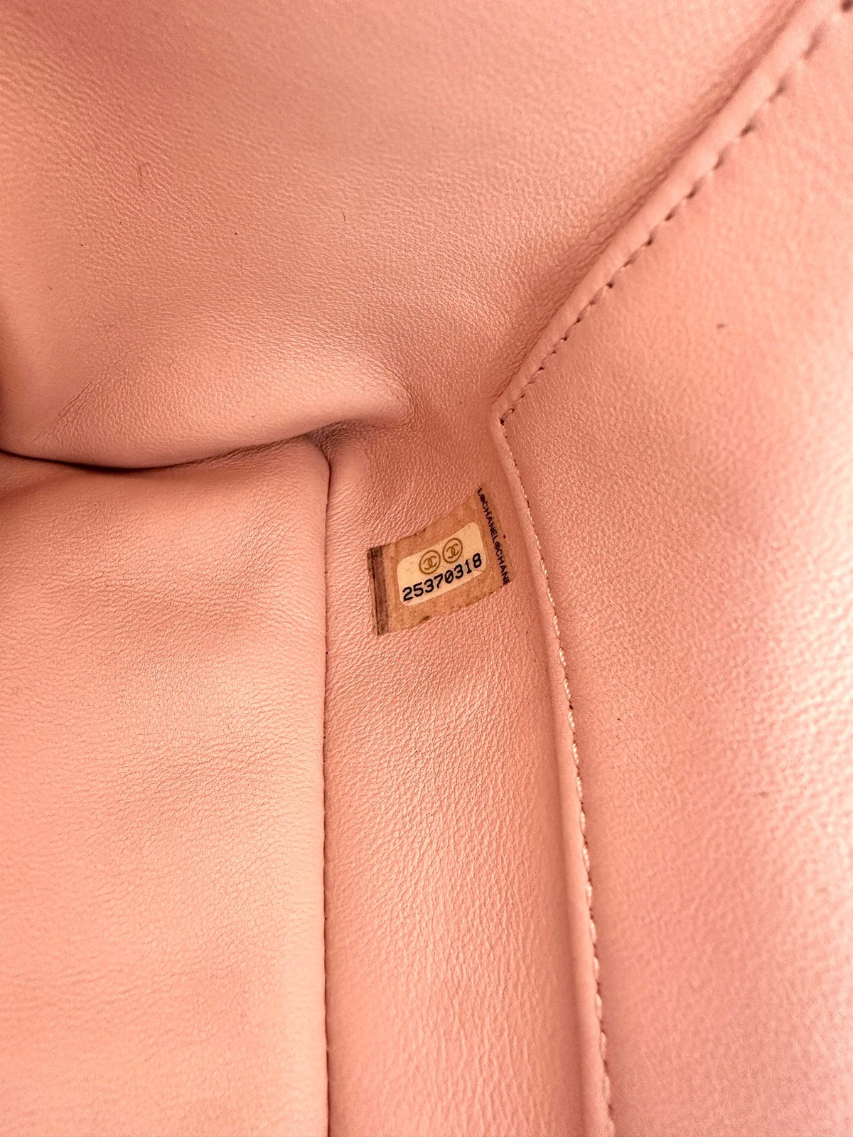 Chanel CoCo Handle Pink Python Snakeskin Medium S… - image 10