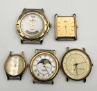 Vintage Watch Lot Seiko Gruen Casio Wittnauer Parts Repair Untested