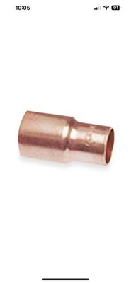 Nibco 600-2 1X3/4 1'' X 3/4'' Nom Ftg X C Copper Reducer