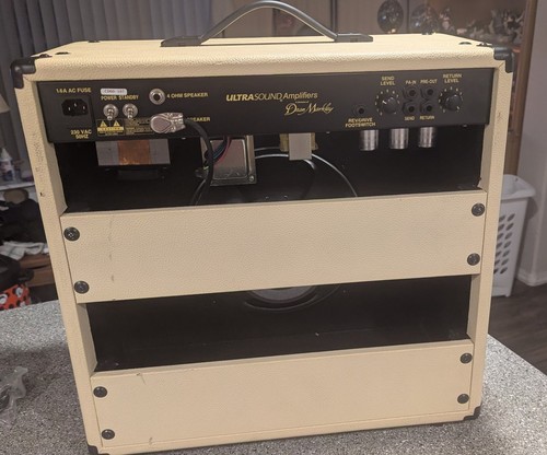 European 230 Volt At 50 Hertz Dean Markley CD 60 Reissue 60 Watt Tube Combo Amp - Bild 5 von 12