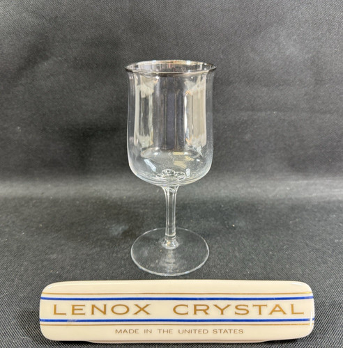Lenox Crystal DESIRE~(1) 6 1/4" Wine Glass ~Perfect