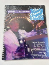 Vintag 1991 David T. Clydesdale Piano Project Sheet Music Book Solo Piano SEALED