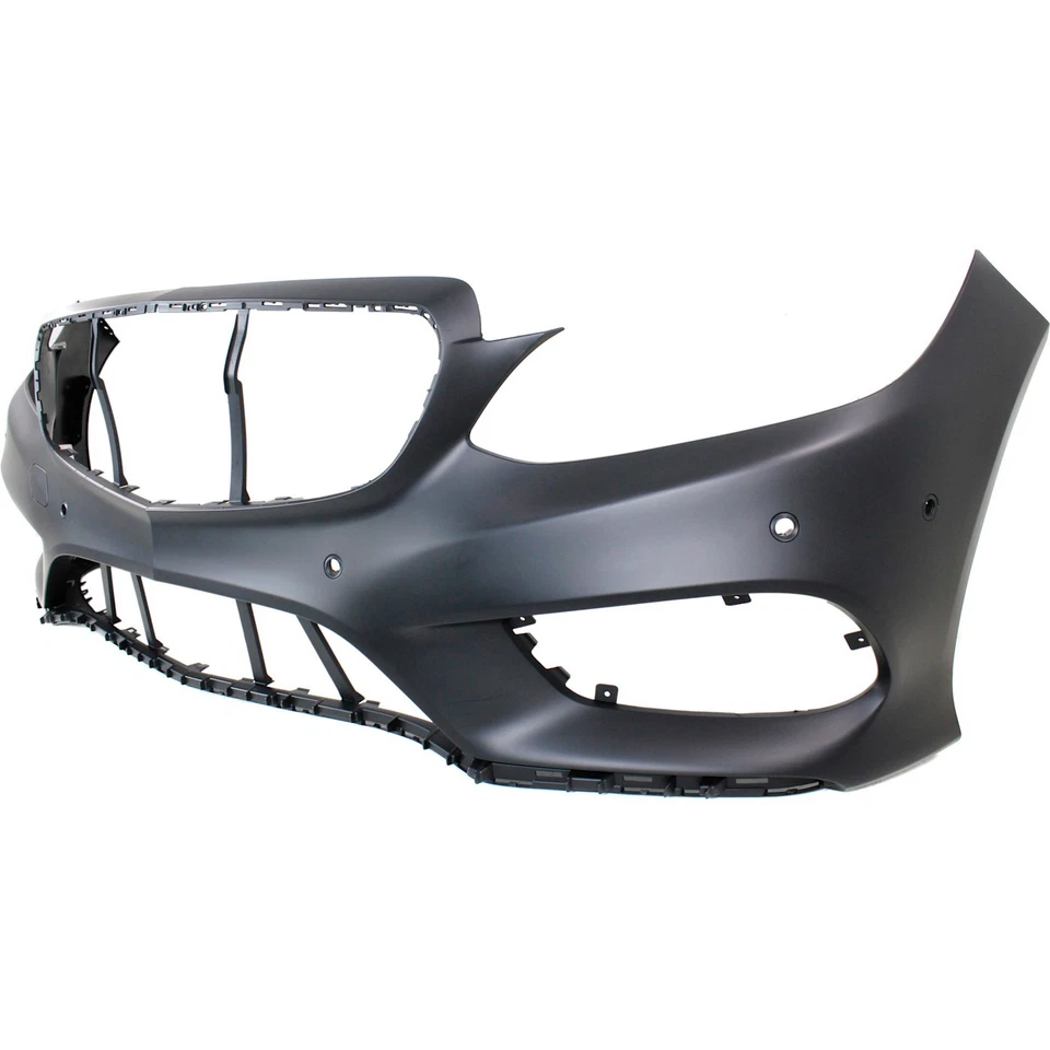 Cubierta de parachoques delantero para Mercedes Benz E350 2014-2016 imprimada con equipamiento AMG Foto 2 de 4
