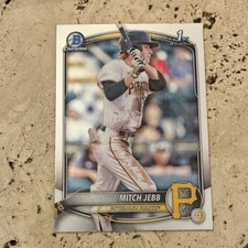 Topps 2025 Bowman Chrome Prospects Mitch Jebb Pirates BCP-41