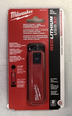 Milwaukee 48-59-2012 REDLITHIUM USB Charger and Portable Power Source