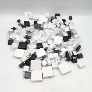 Unbranded US Wall Chargers w/ USB & USB C Ports | Mixed Wattage | Lot of 100