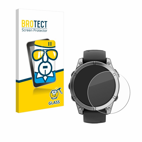 Schutzglas Panzer FüR Garmin Fenix E 9H Display Echt Glas-image