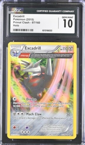 Excadrill graded CGC 10 for sale on eBay