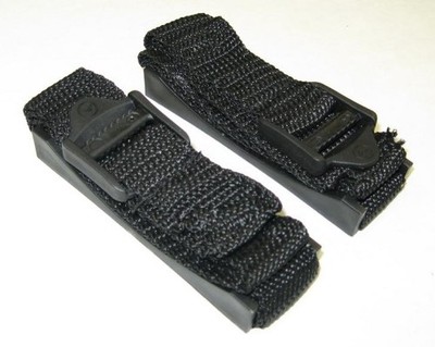 Bazooka ST10 10 Inch Black Colored Heavy Duty Mounting Strap Kit For Bass Tubes